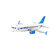 Load image into Gallery viewer, Unite Airlines Jet Airplane Instructions