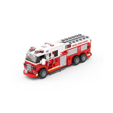 Load image into Gallery viewer, 6-Wide Heavy Rescue Fire Truck Instructions