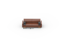Load image into Gallery viewer, Midcentury Modern 'Leather' Couch Instructions (Sloped Back)