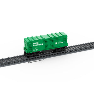 6 Wide Boxcar Instructions (Green)