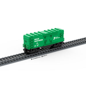 6 Wide Boxcar Instructions (Green)