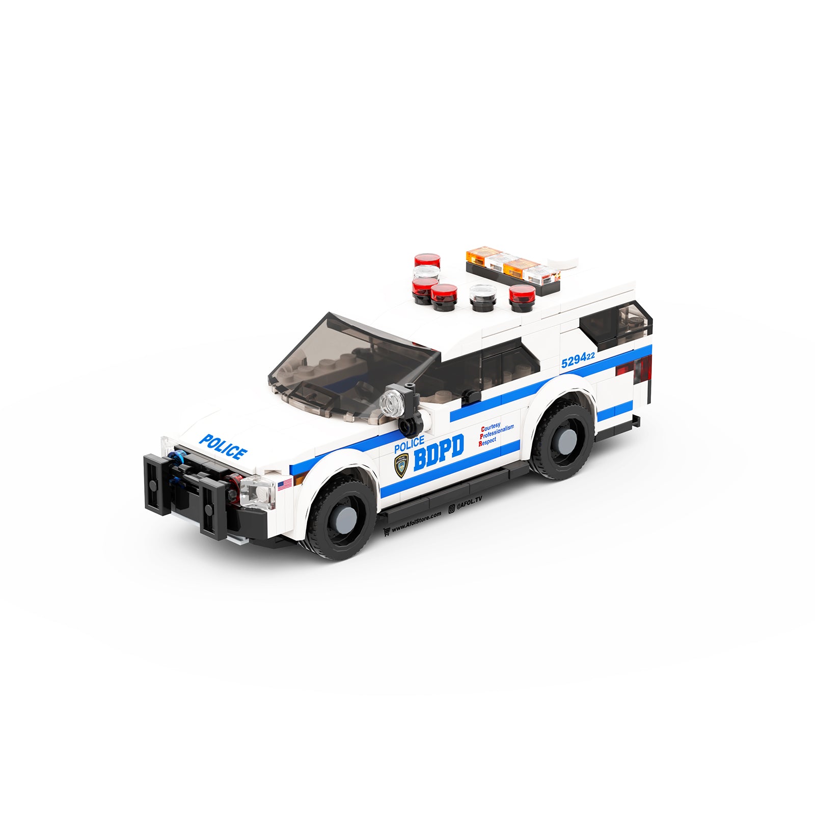 Police SUV Instructions [Version 3] – AFOL TV