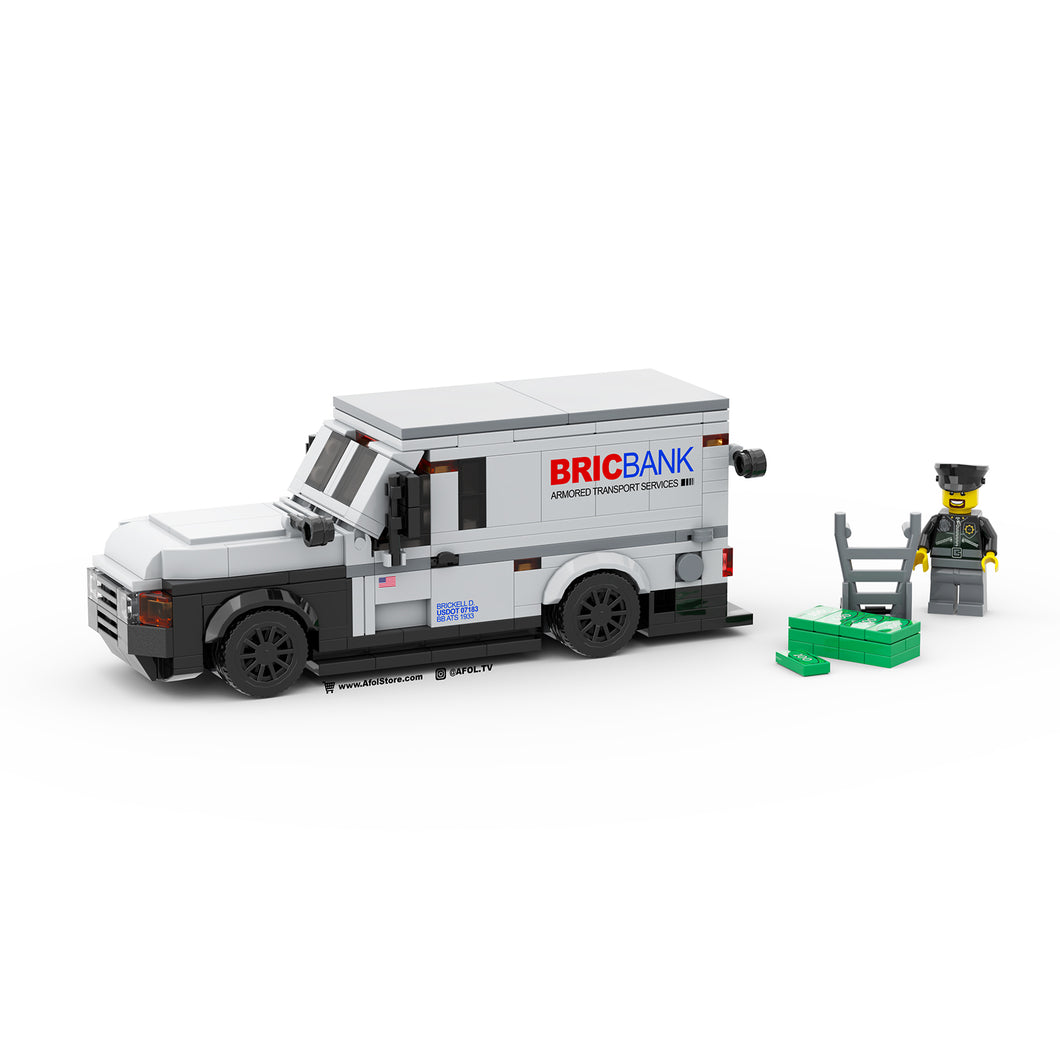 Armored Bank Transport Vehicle Instructions (6 - Wide)