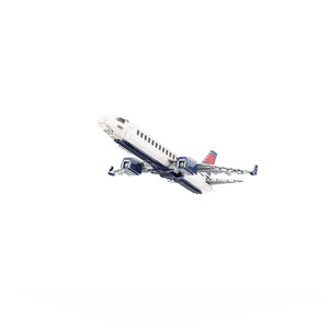 Dalta Passenger Jet (Minifig Scale) Instructions