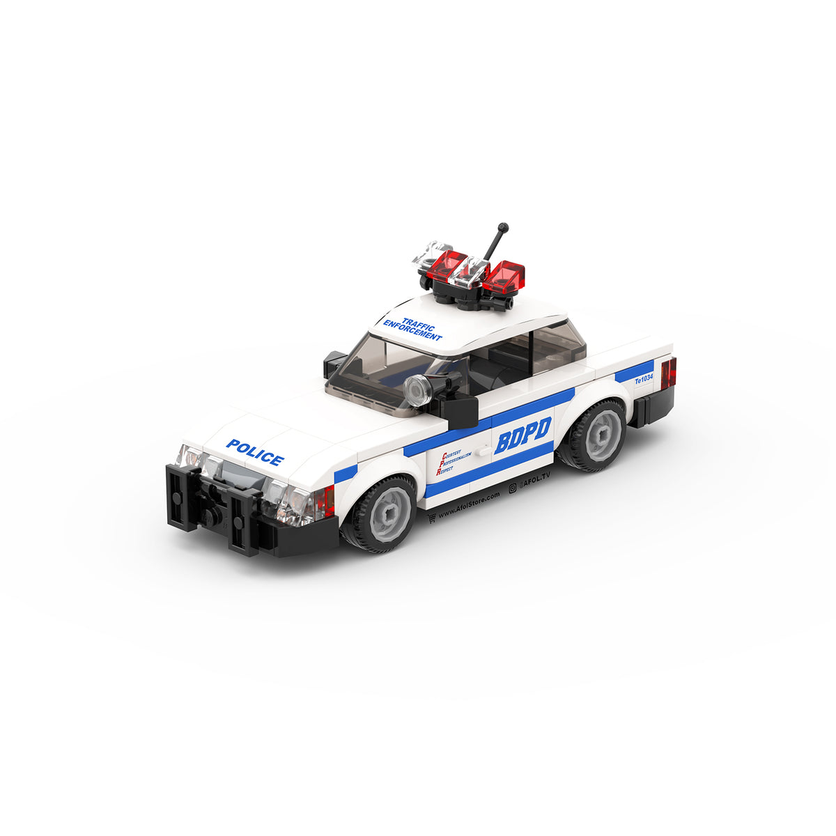 Traffic Enforcement Cop Car Instructions – AFOL TV