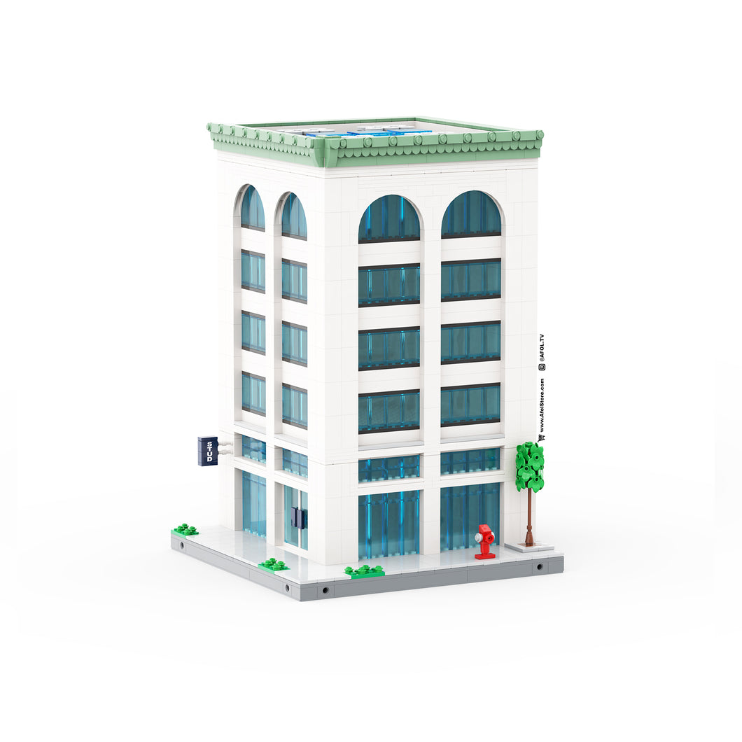 Corner Clothing Store and Lofts Modular Instructions