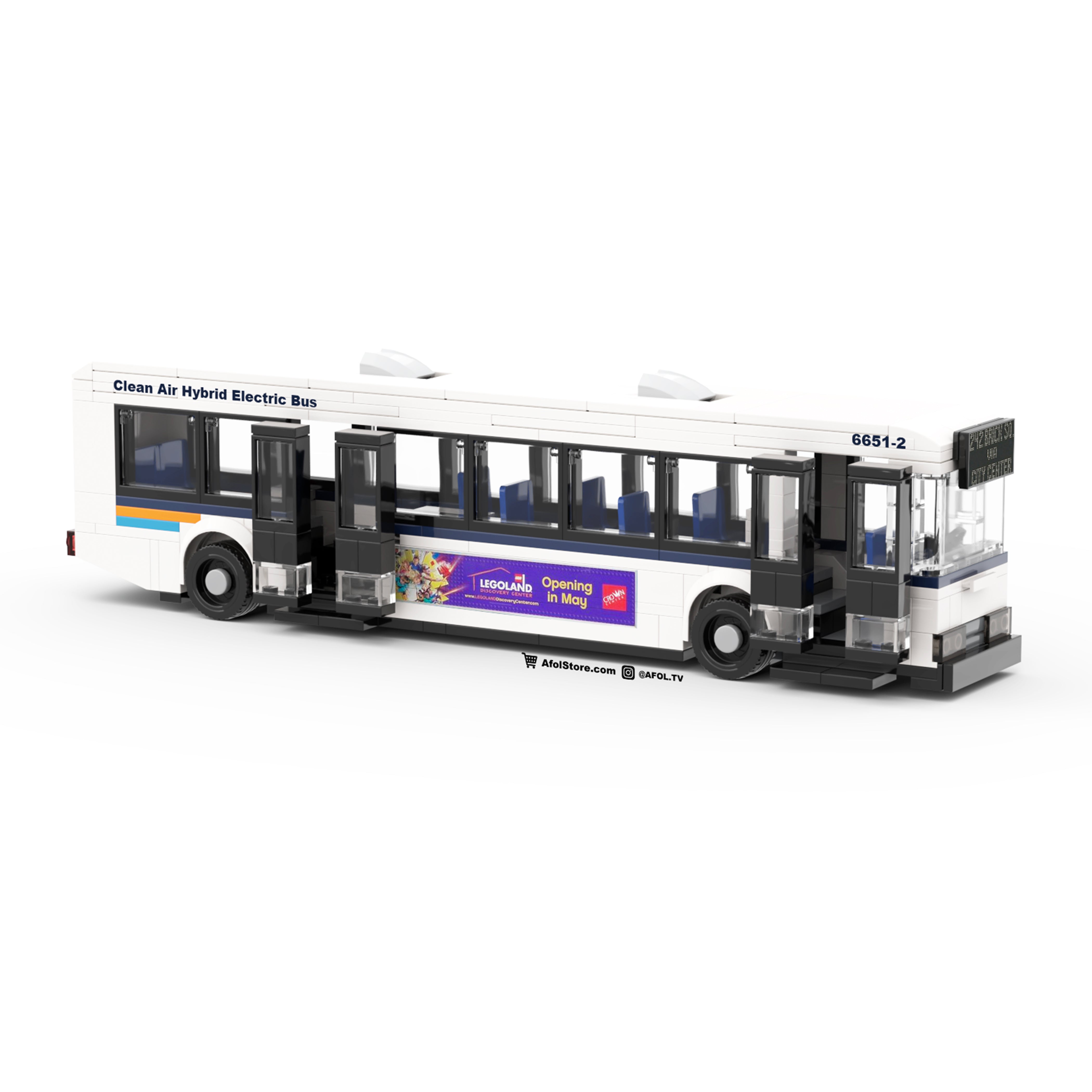 City Classic Bus (6-Wide) Instructions – AFOL TV