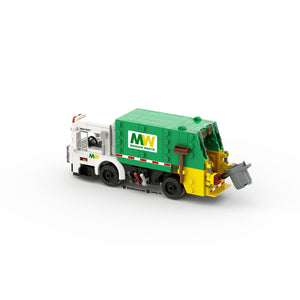 City Garbage Truck Instructions (4-Wide)