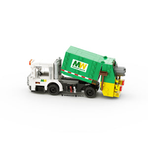 City Garbage Truck Instructions (4-Wide)