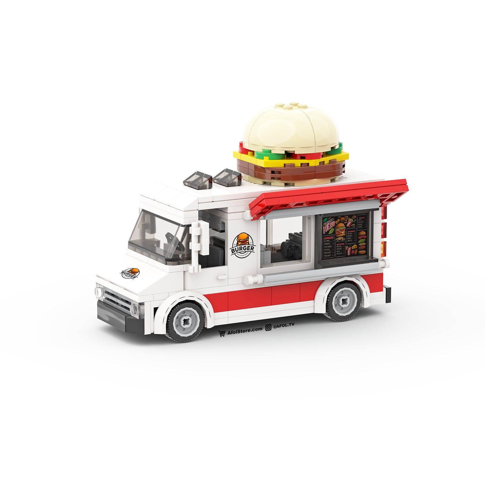 Burger Food Truck Instructions (6 Wide) – AFOL TV