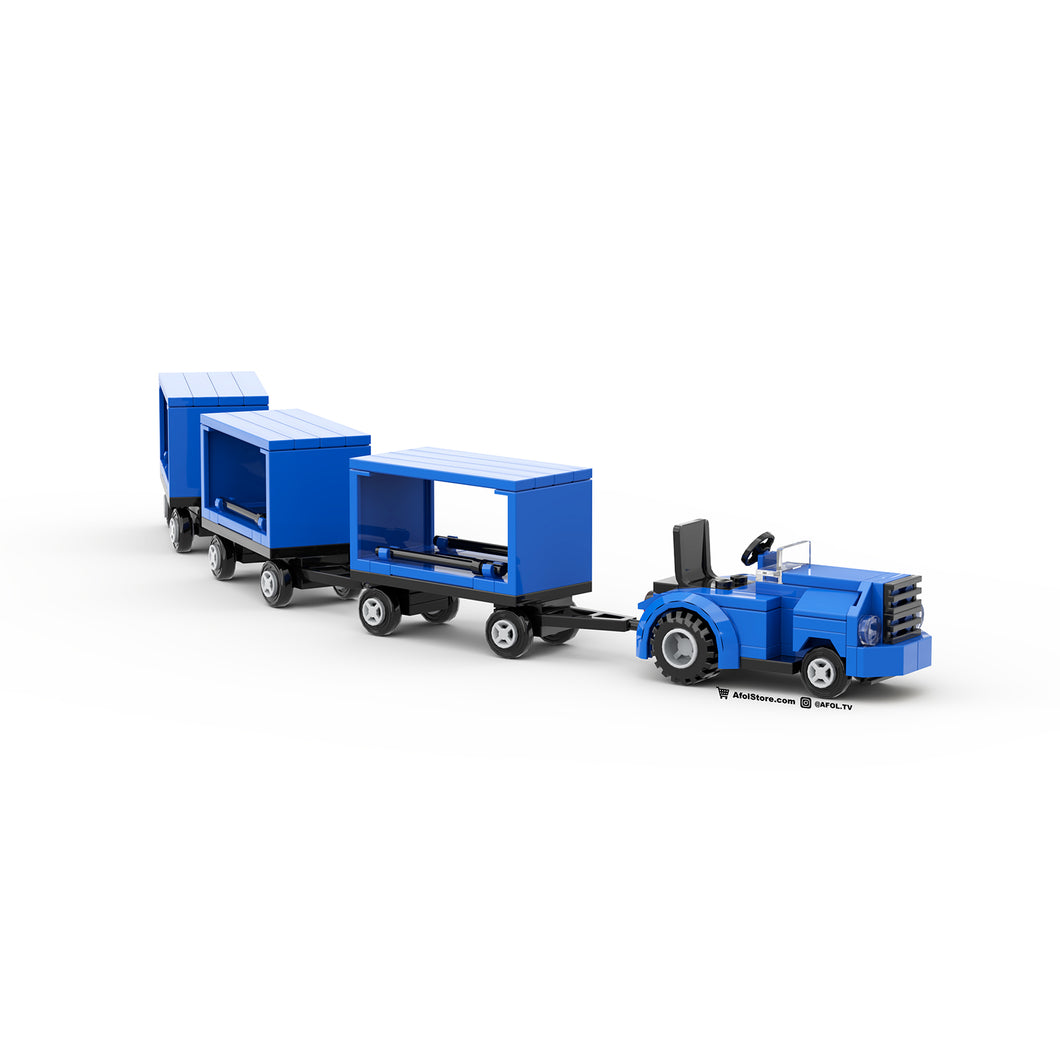 Airport Baggage Tractor (4 Colors) Instructions