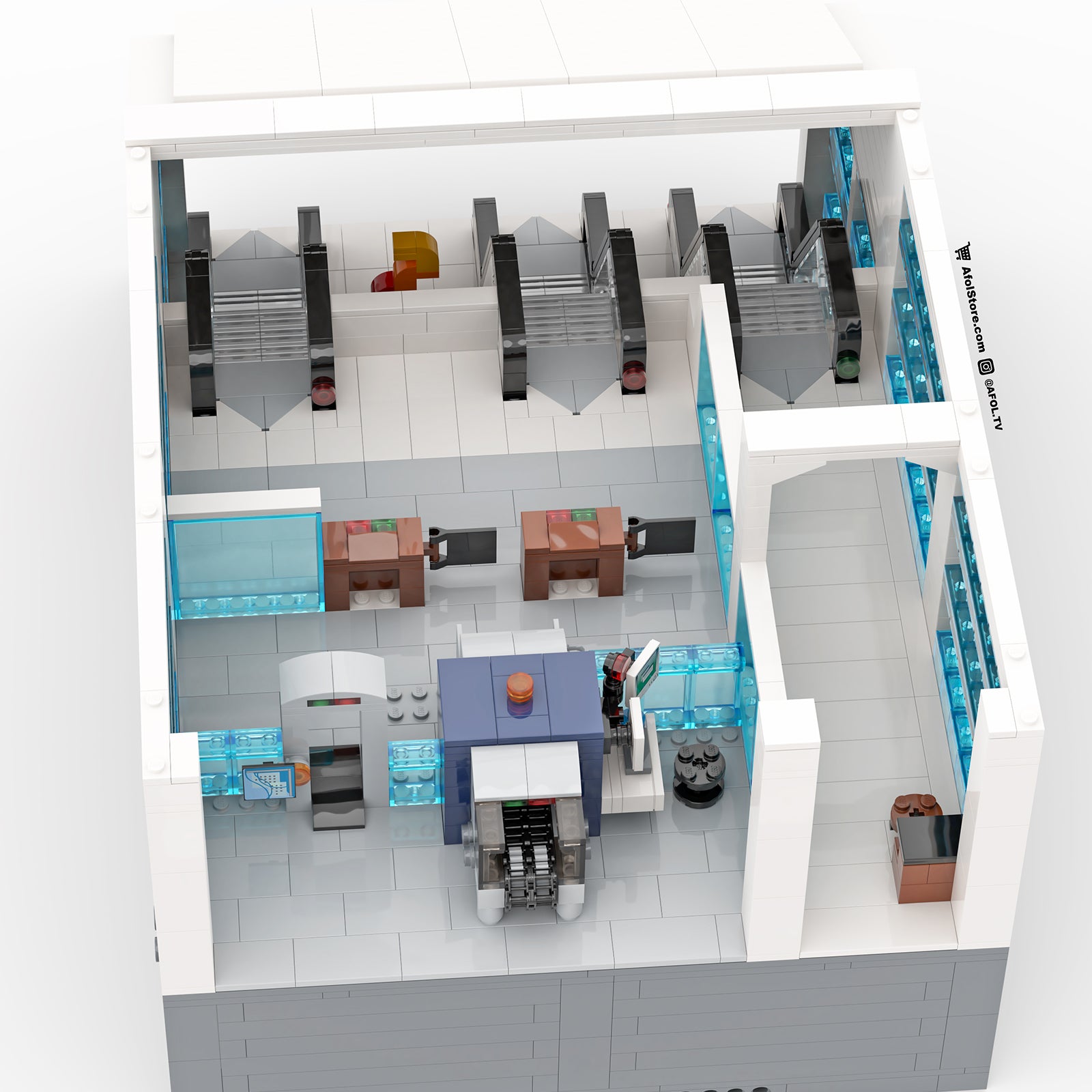 Lego Checkpoint ULTIMATE Modular Entire Airport Instructions BUNDLE – AFOL TV