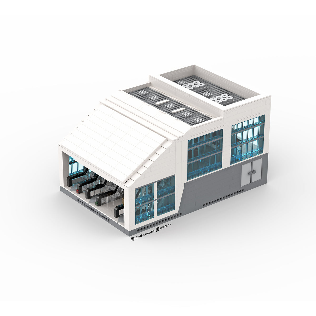 Lego Checkpoint Modular Airport Security Checkpoint Instructions – AFOL TV