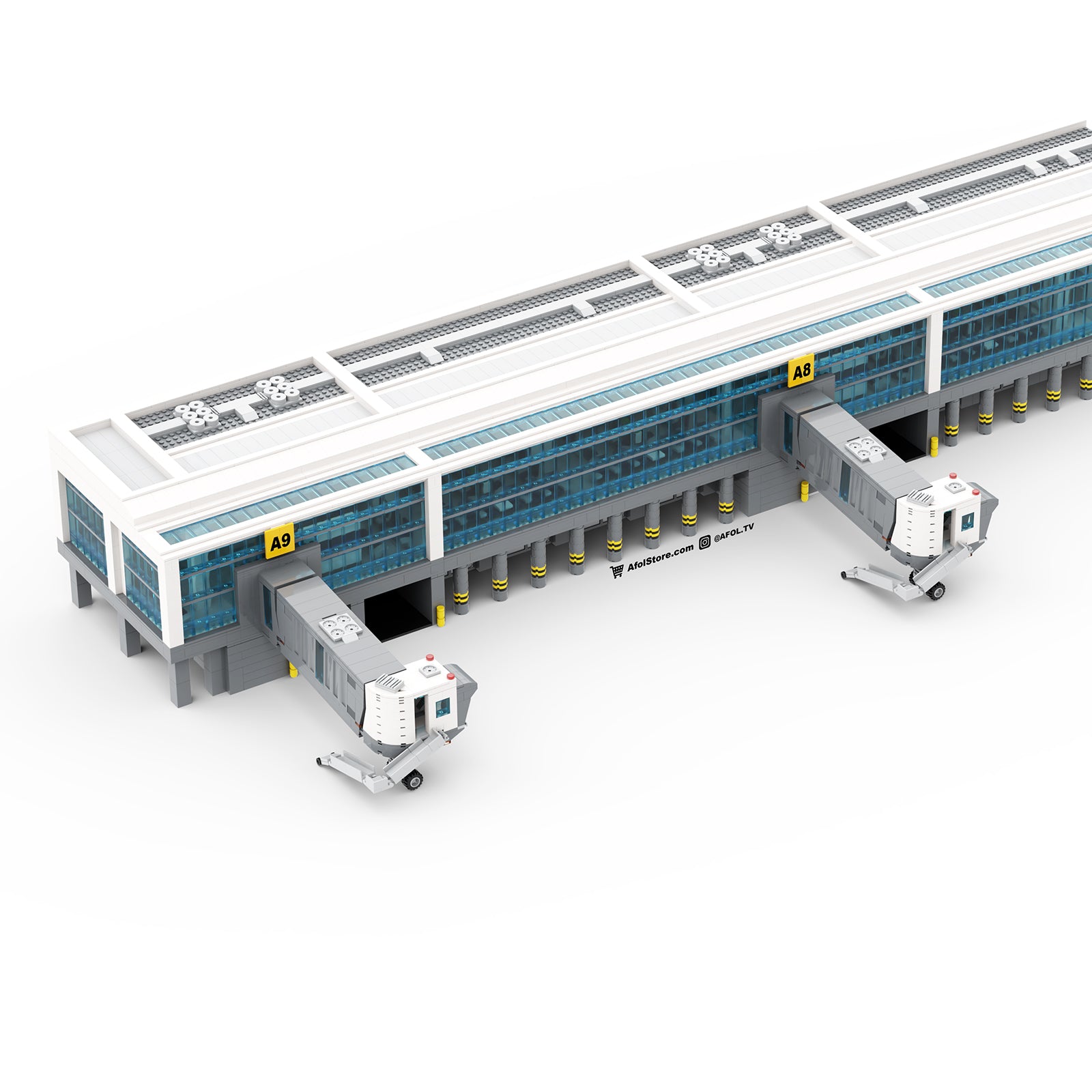 Lego Checkpoint ULTIMATE Modular Entire Airport Instructions BUNDLE – AFOL TV