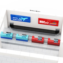 Load image into Gallery viewer, Modular Airport Entrance Concourse Instructions BUNDLE
