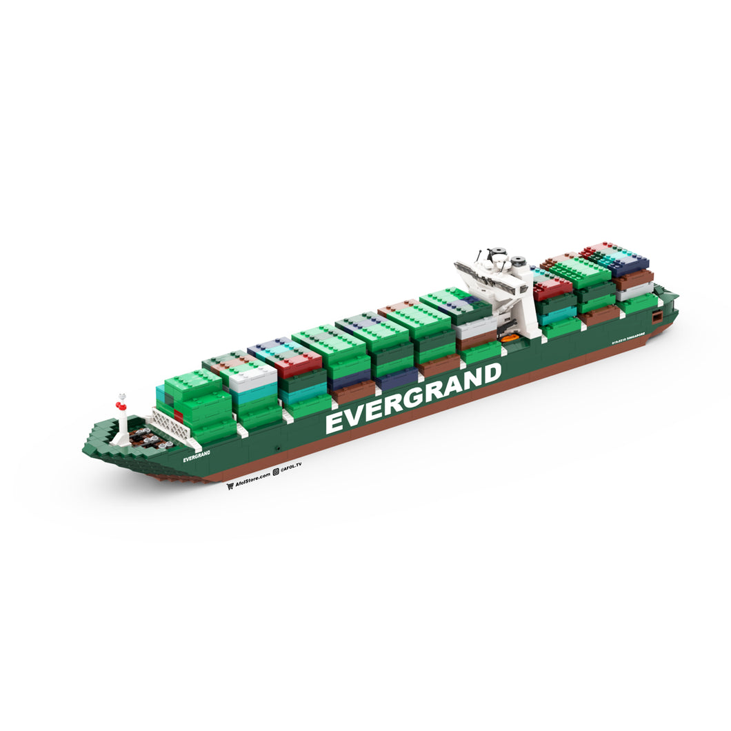 Micro Evergreen Container Ship Instructions