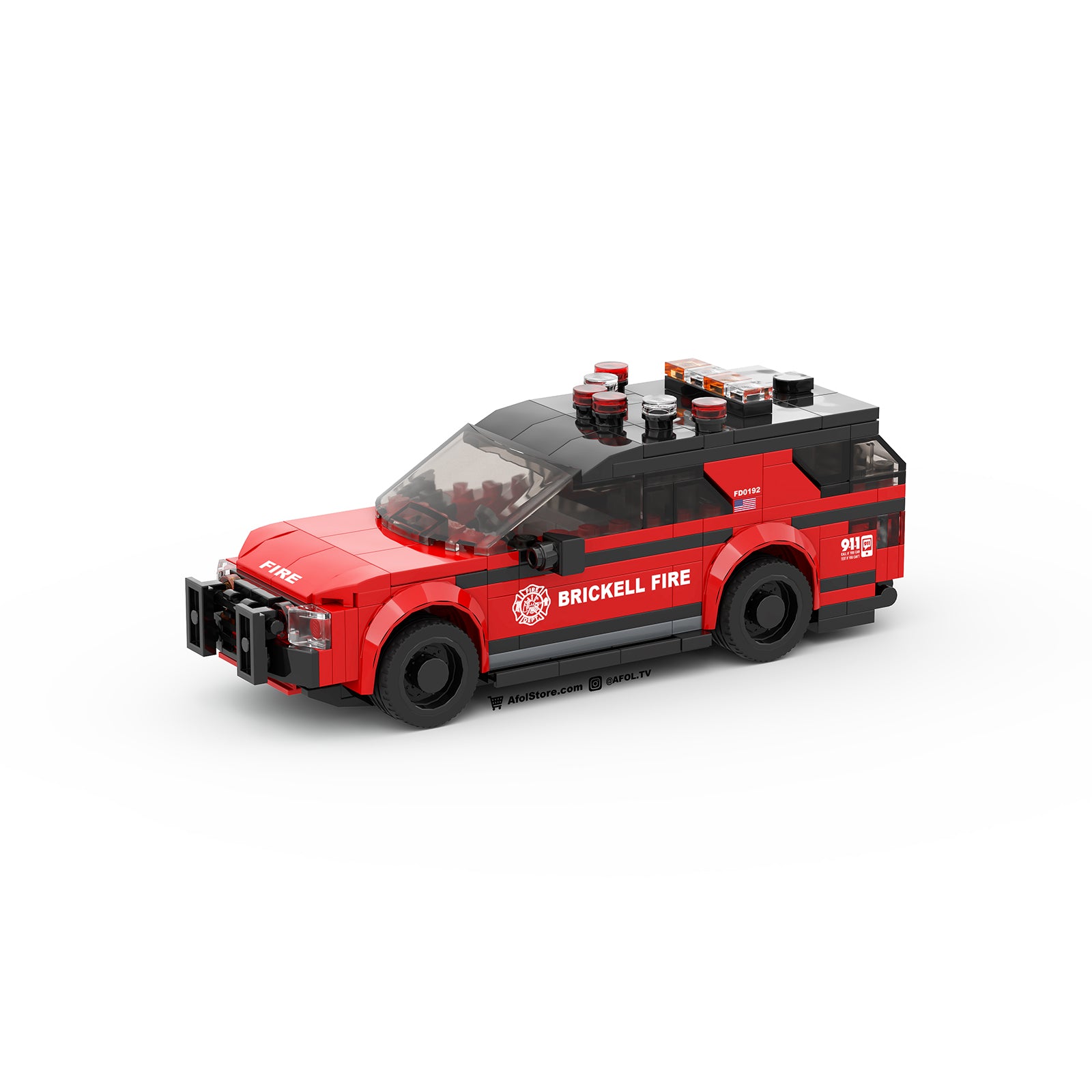 Lego Suv Custom Fire SUV Instructions