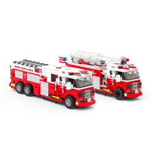 Load image into Gallery viewer, 6-Wide Fire Truck BUNDLE Instructions
