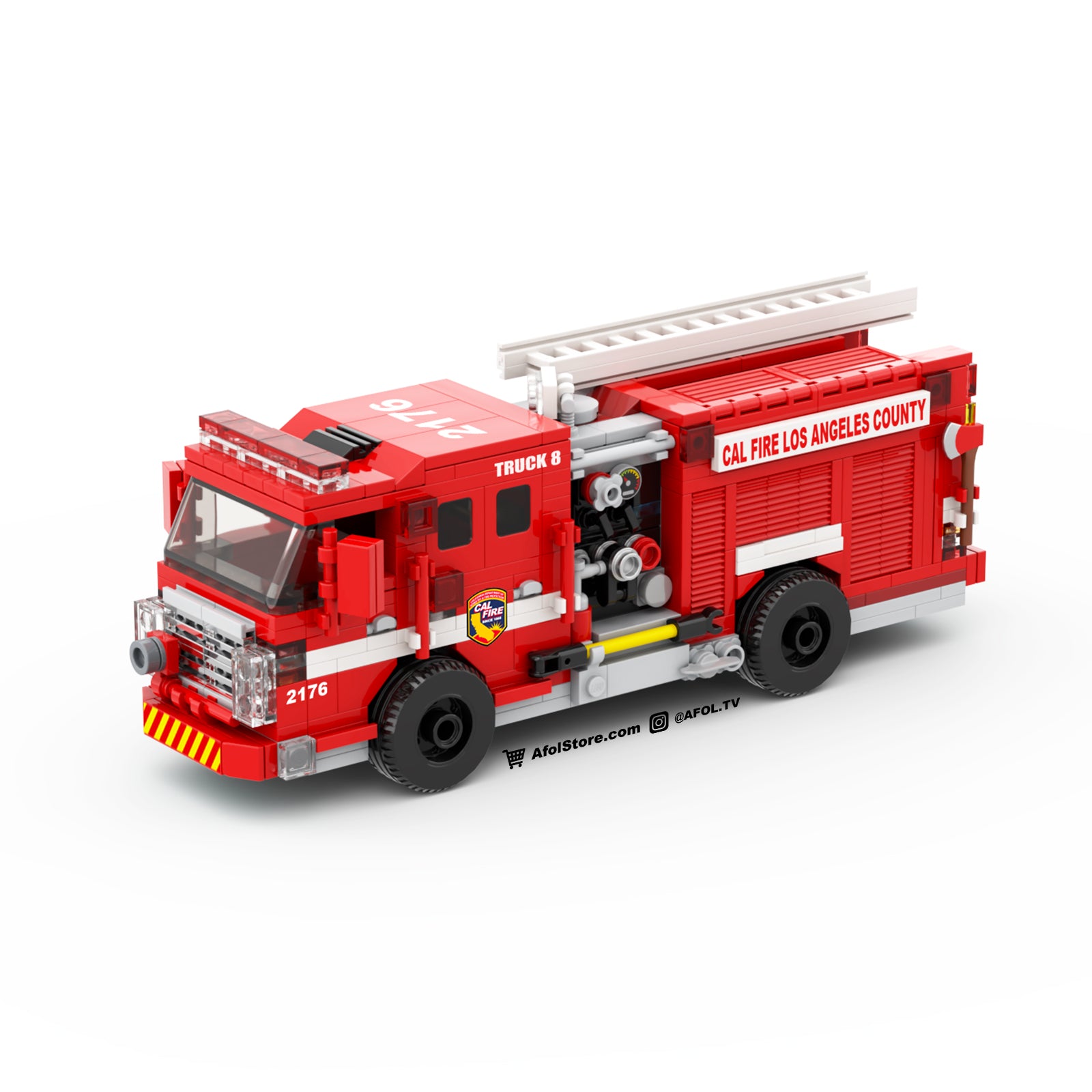 6-Wide Fire Truck Instructions – AFOL TV - Main Image