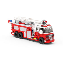 Load image into Gallery viewer, 6-Wide Detailed Fire Ladder Truck Instructions
