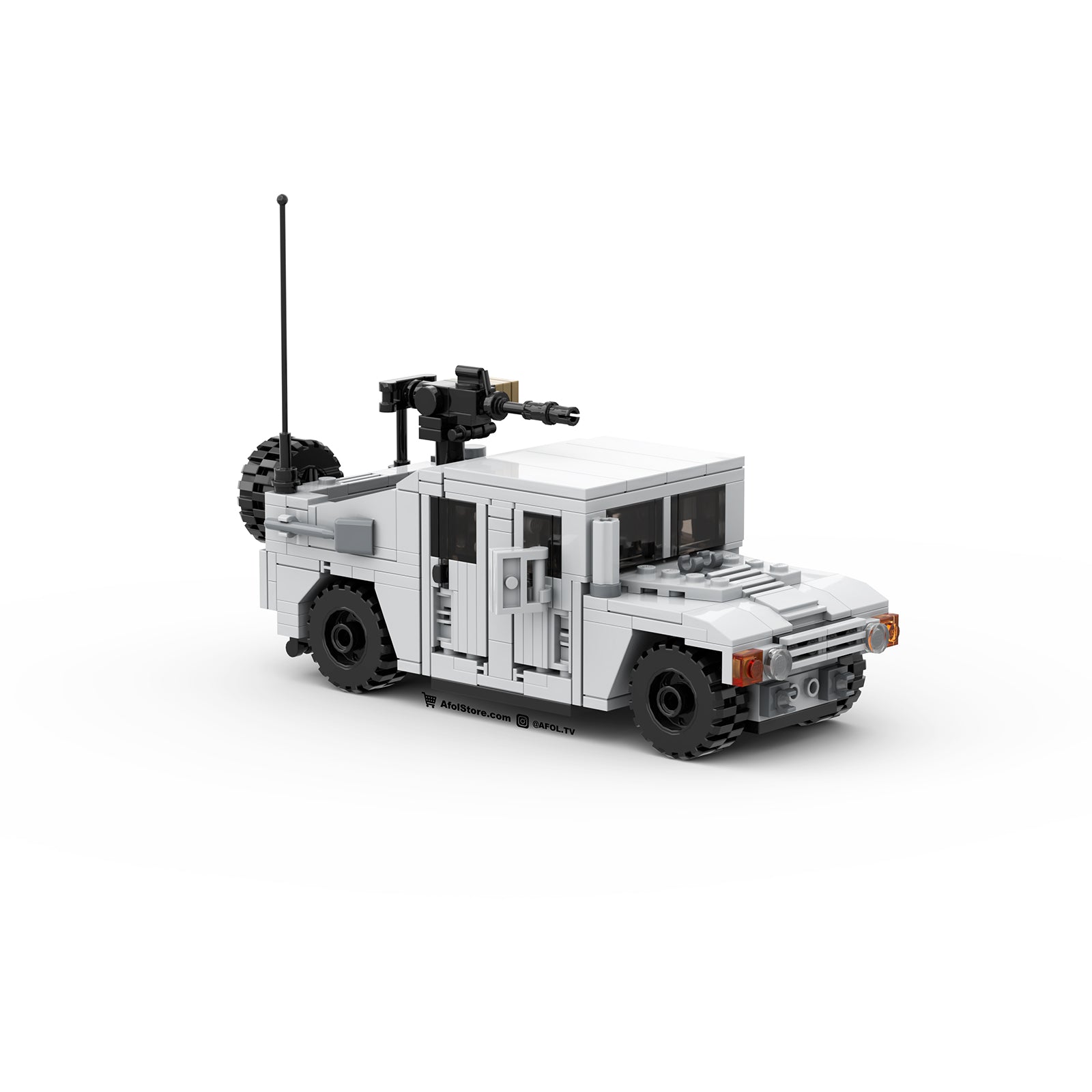 Lego best sale humvee instructions