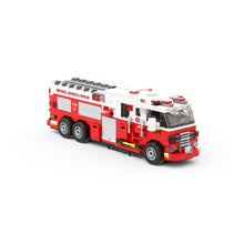 Load image into Gallery viewer, 6-Wide Heavy Rescue Fire Truck Instructions
