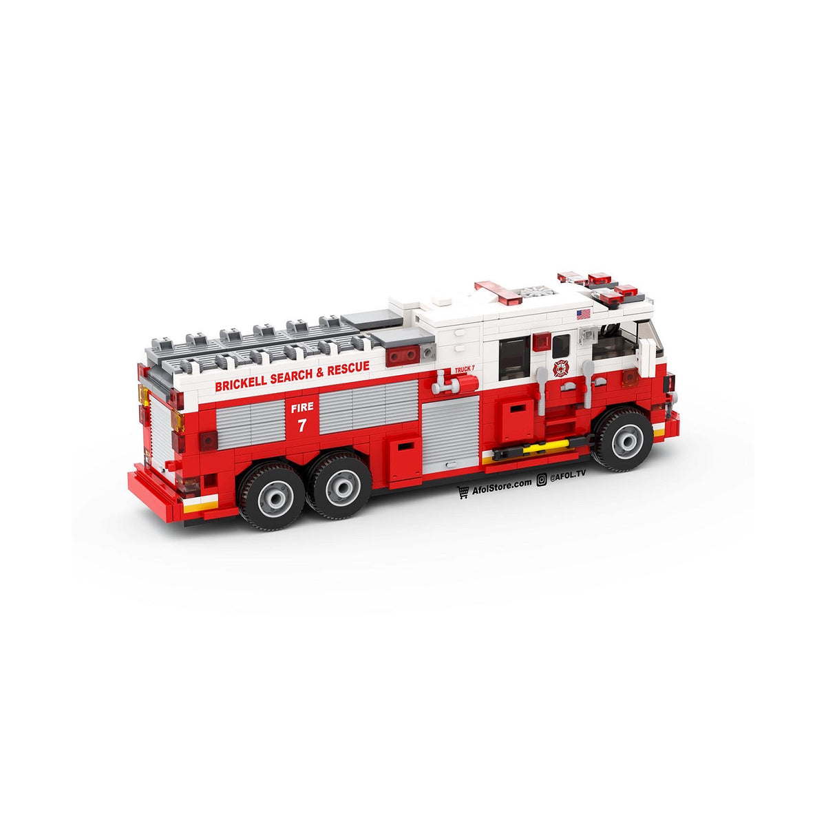 6-Wide Heavy Rescue Fire Truck Instructions – AFOL TV