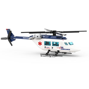 Medical Helicopter Ambulance Instructions