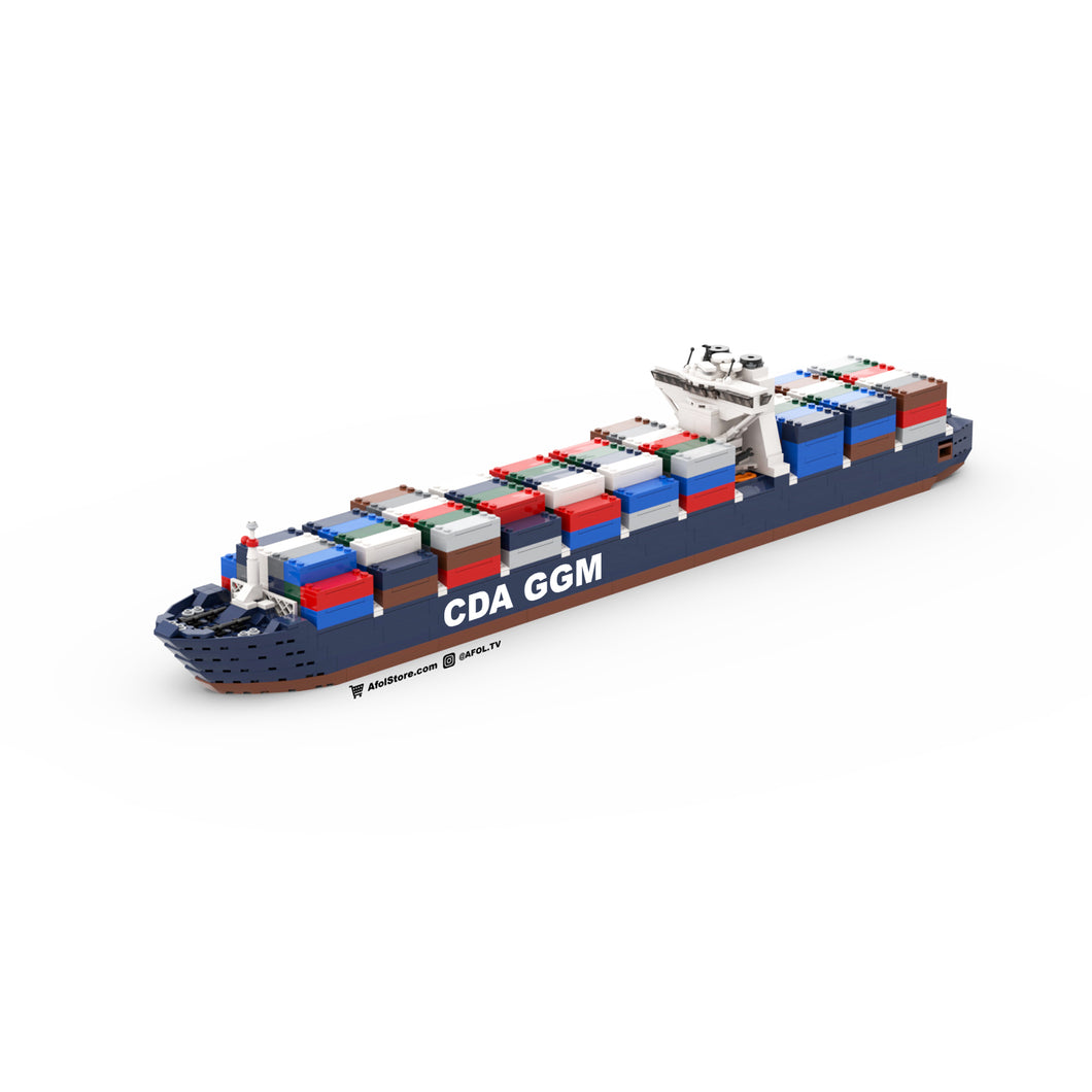 Micro CDA GGM Container Ship Instructions