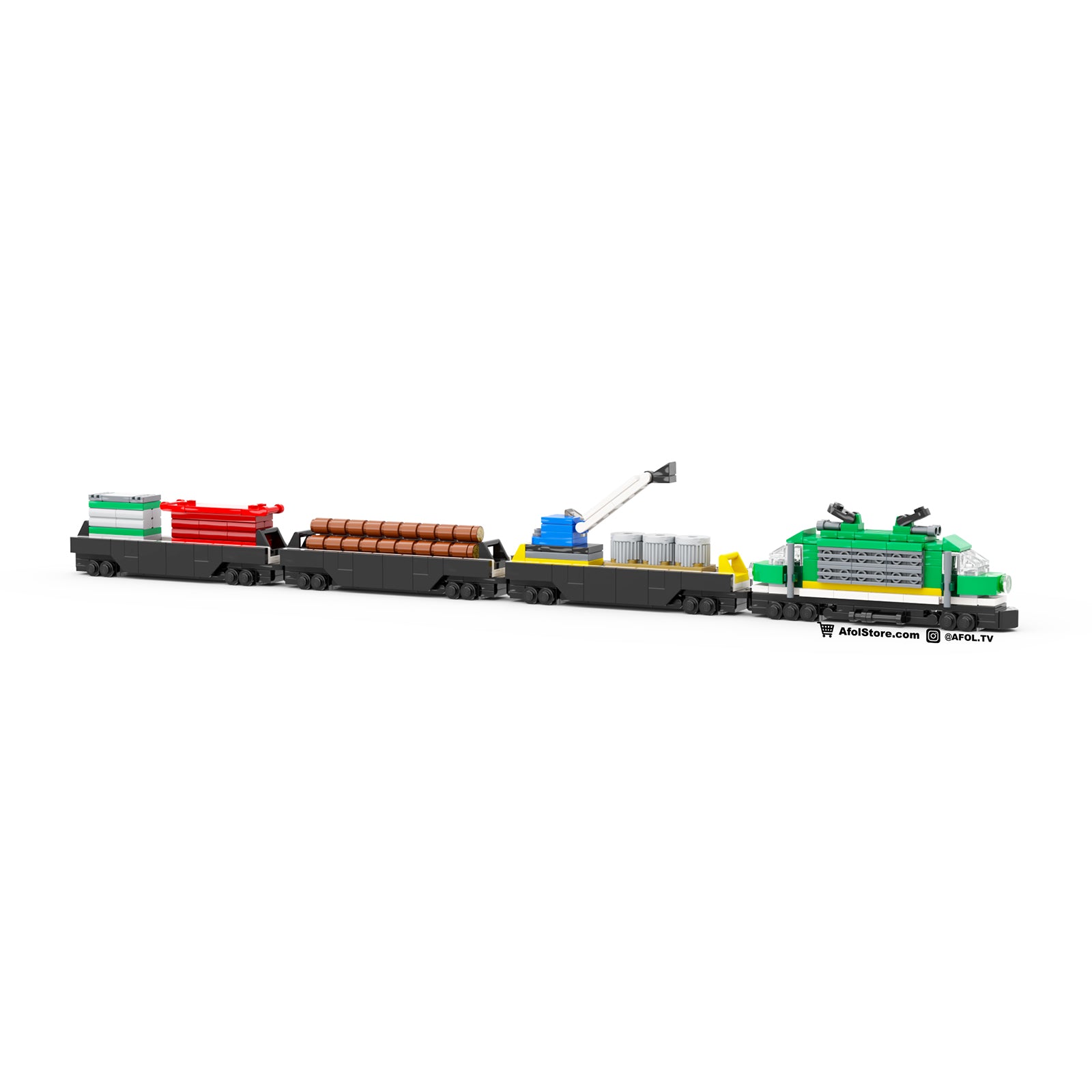 LEGO Cargo Train Set 60052 Instructions