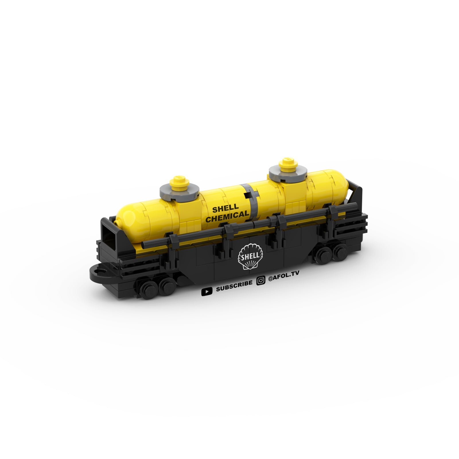 Micro Dome Tanker Train Car Instructions