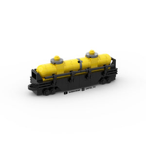 Micro Dome Tanker Train Car Instructions