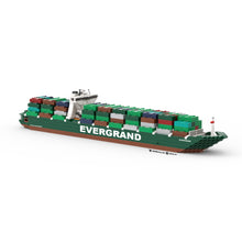 Load image into Gallery viewer, Micro Evergreen Container Ship Instructions
