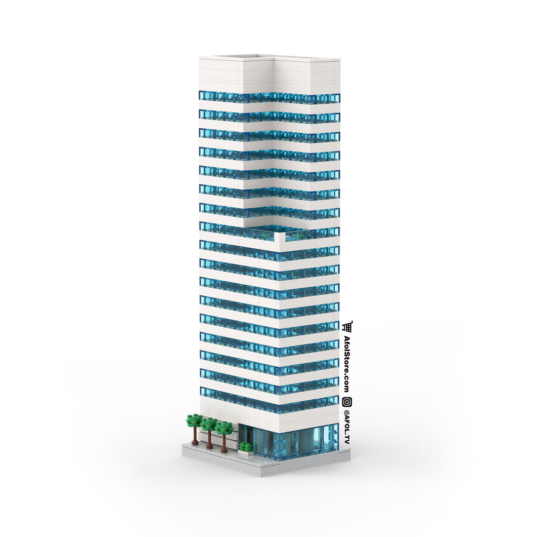 Micro (Modular) Financial Center Tower Instructions