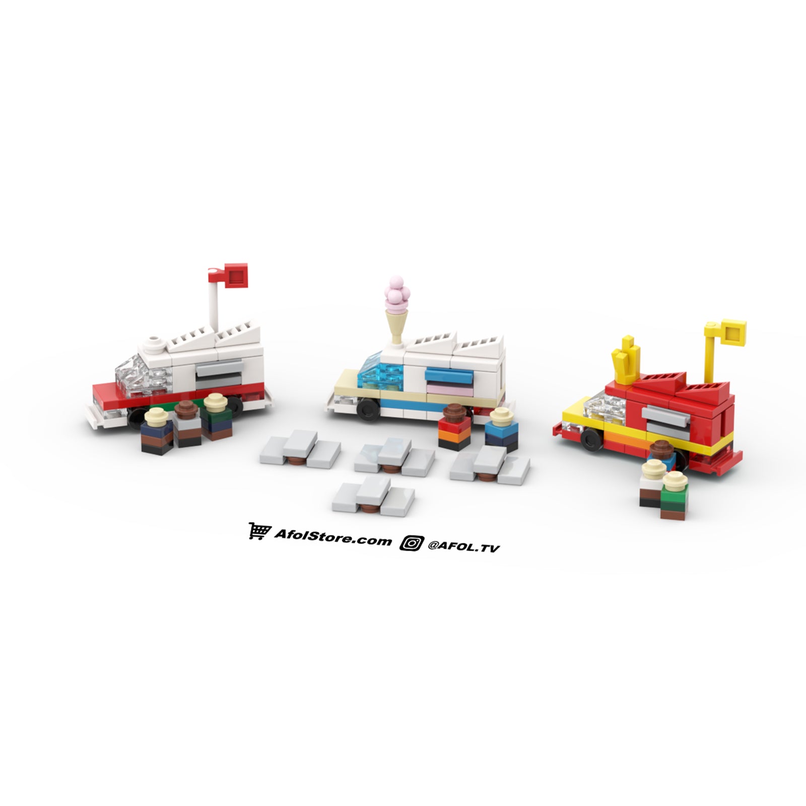 Ice cream truck online lego instructions