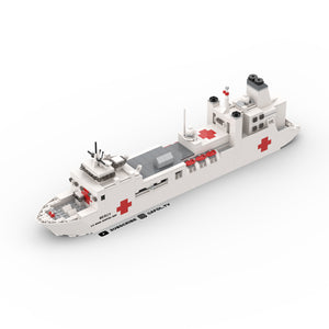 Micro US Navy Mercy Hospital Ship Instructions
