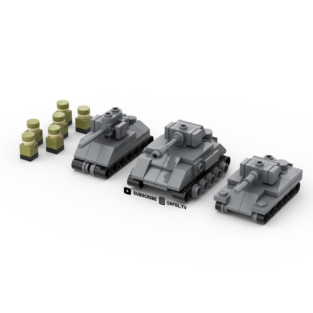 Micro Military Tank Instructions