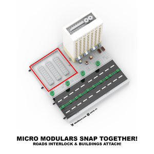 Micro (Modular) Luxury Condo Tower & Pool Instructions