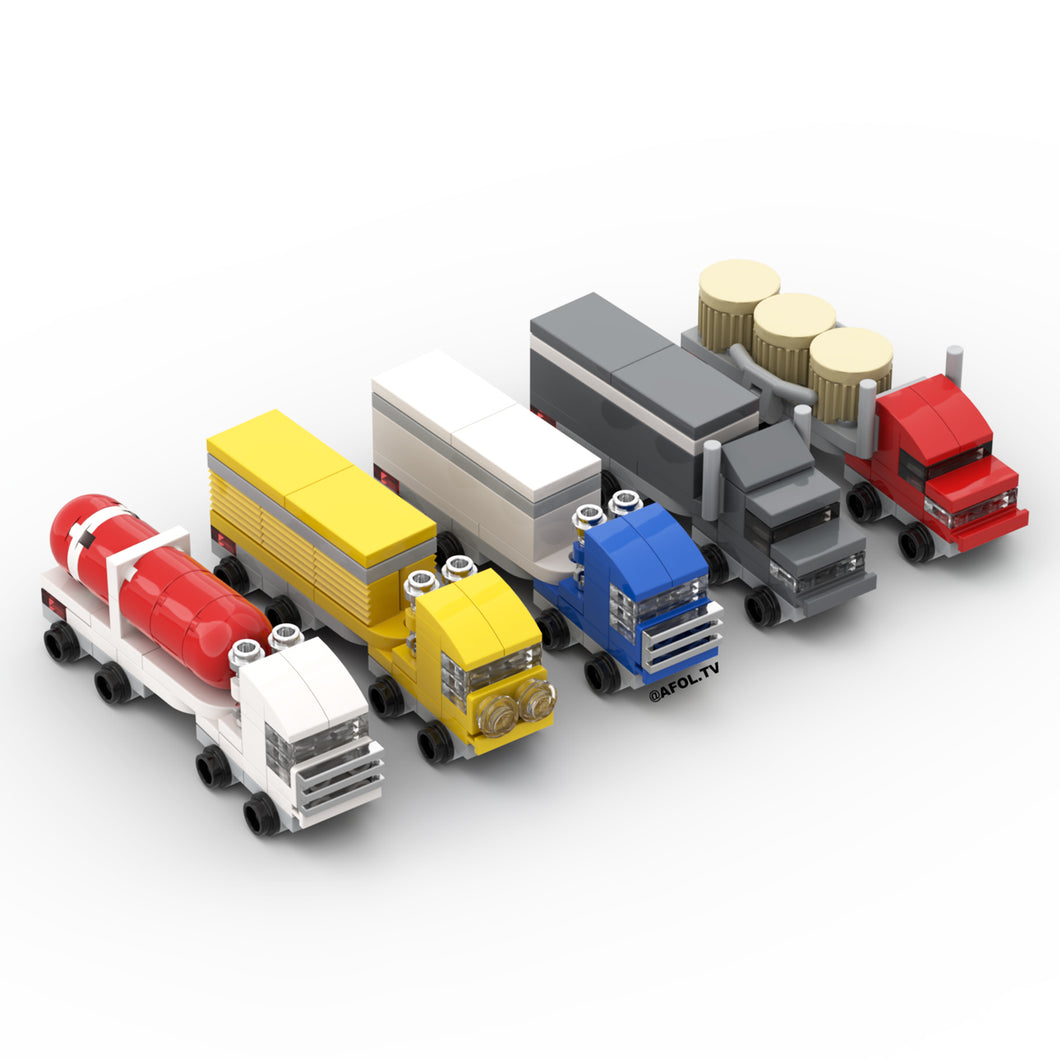 Micro Semi Trucks (Master Set) Instructions