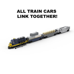 Micro Flatbed Train Car Instructions