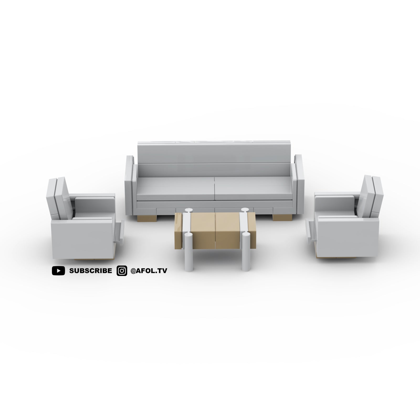 Lego discount couch instructions