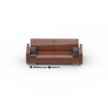 Load image into Gallery viewer, Midcentury Modern &#39;Leather&#39; Couch Instructions (Sloped Back)

