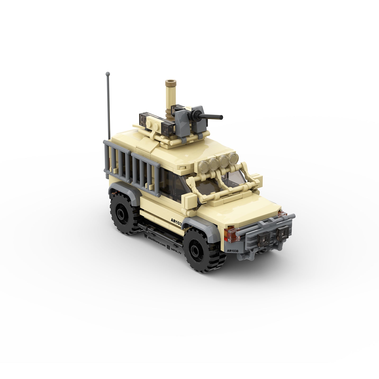 Pompeji Evaluering tøjlerne Military Armored Rover Instructions – AFOL TV