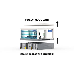 Modular Airport Terminal Extension & Seating Area Instructions