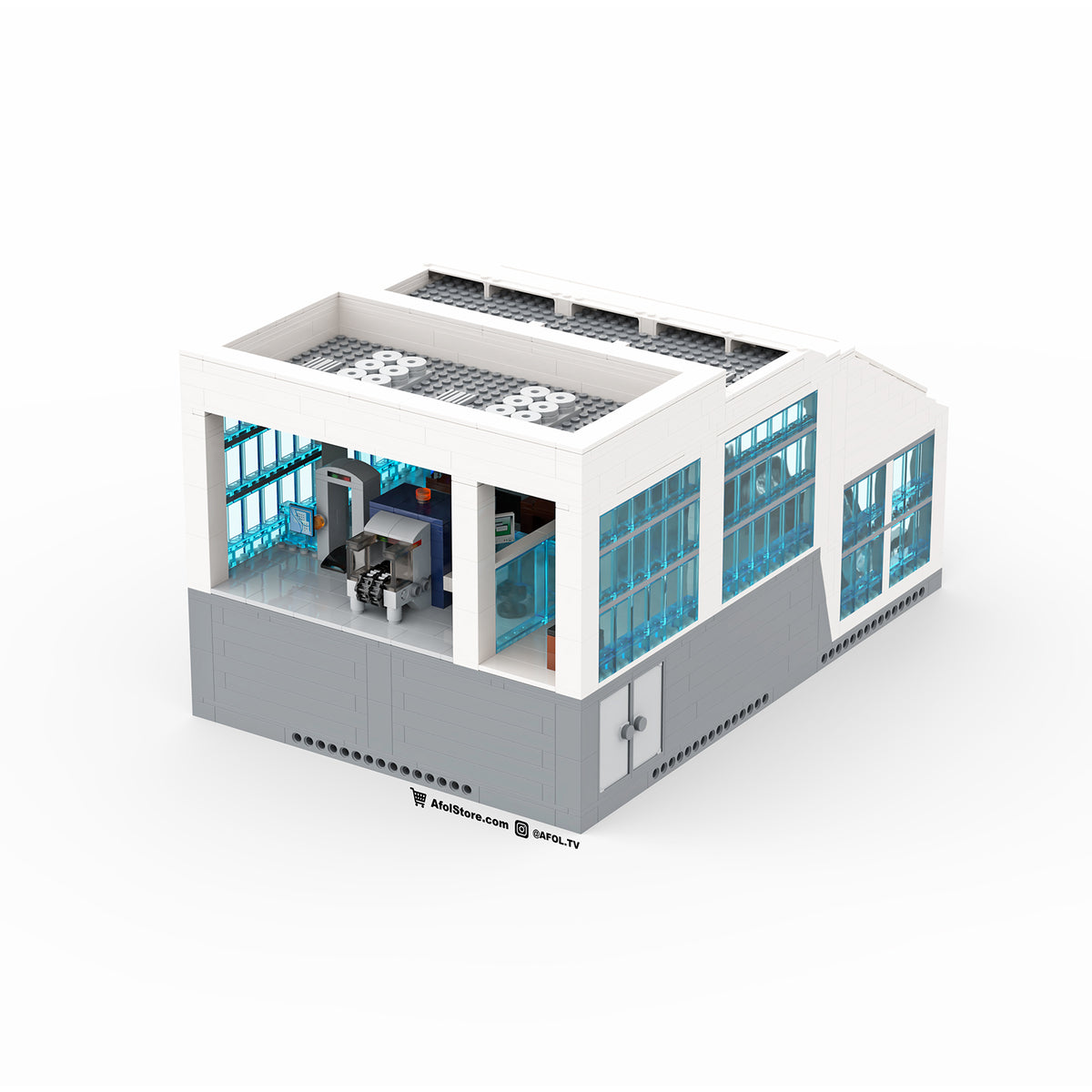 Lego Checkpoint Modular Airport Security Checkpoint Instructions – AFOL TV