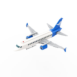 Passenger Jet (Blue) Instructions