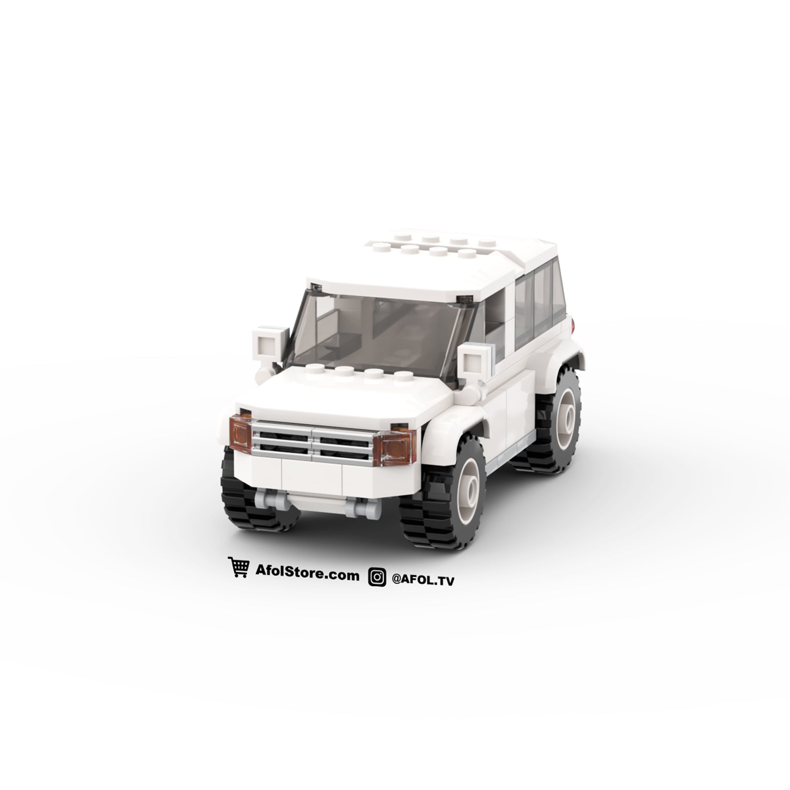 6-Wide SUV Instructions (White) – AFOL TV - Main Image