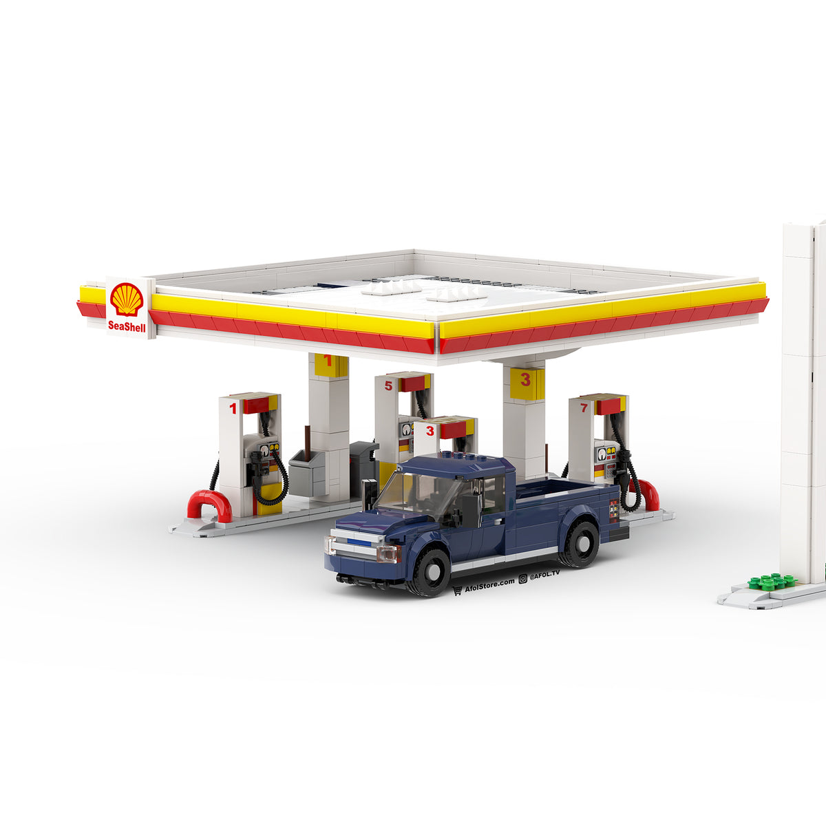 SeaShell Gas Station Instructions – AFOL TV