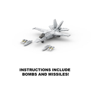 Super Hornet Fighter Jet Instructions