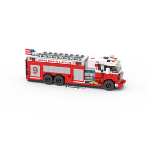 6-Wide Urban Search & Rescue Fire Truck Instructions